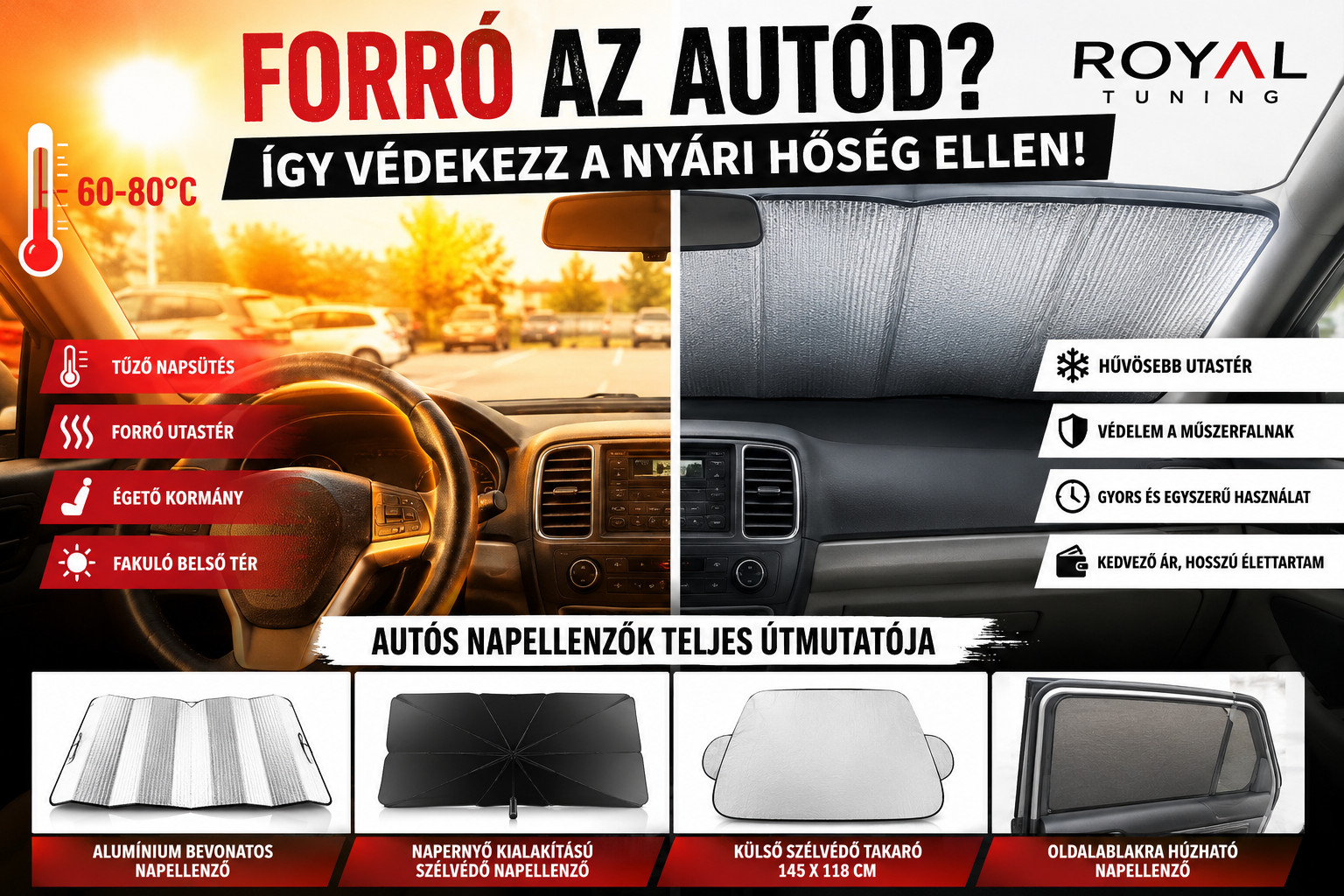 Home 21 autos napellenzo kisokos - Royal Tuning autó és motoros kiegészítő webshop