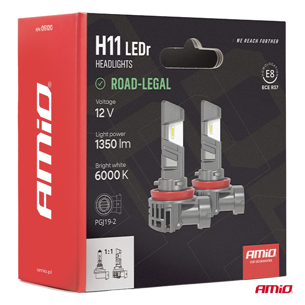 H11 LED izzó – ECE R37 E jeles 7 H11 LED izzó – ECE R37 E jeles - Image 7
