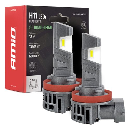 Home 13 H11 LED izzó – ECE R37 E jeles