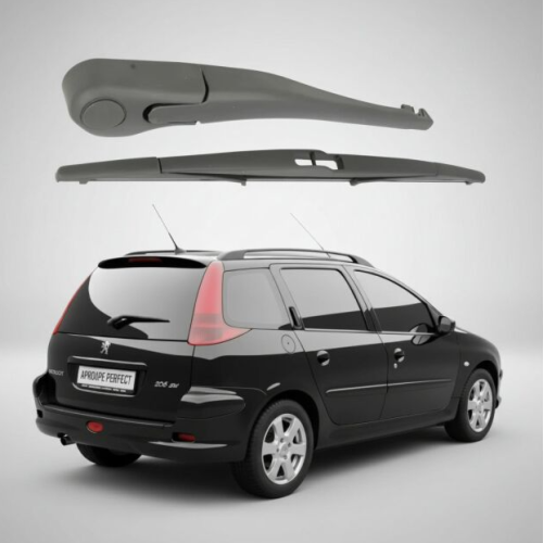 Hátsó ablaktörlő kar + lapát – Peugeot 206 SW 2002–2006