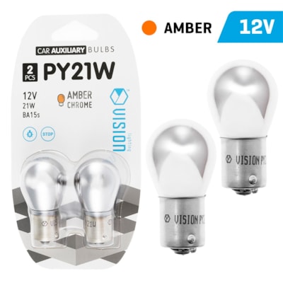 PY21W BAU15S izzó sárga 2db